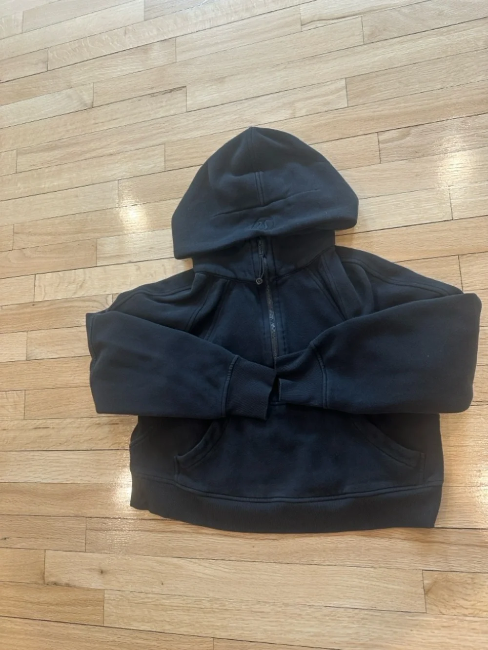 Scuba Oversized Half-Zip Hoodie
